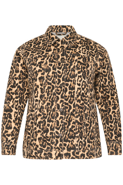 KCleonoma Denimjakke Leopard