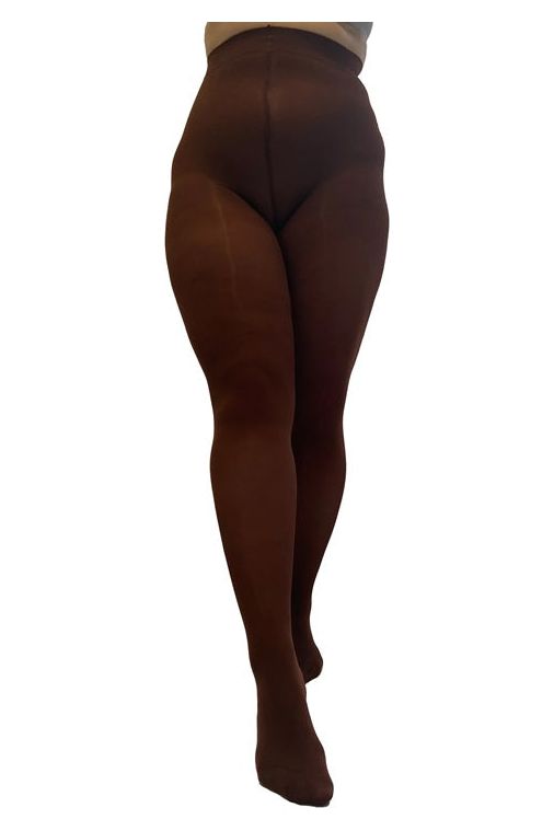 50 Denier Strømpebukser - Curvy Super Stretch - Cocoa