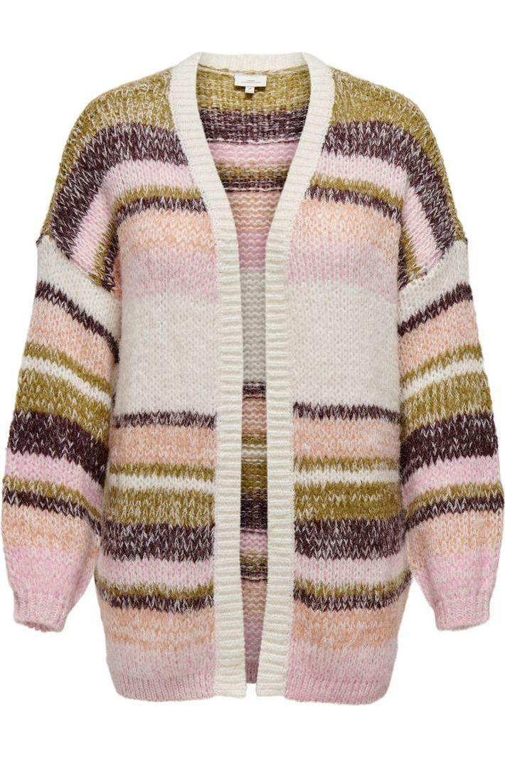 CARALYSSA Cardigan Multifarvet