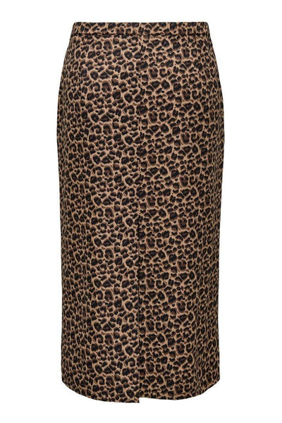 CARJILL Maxi Nederdel Leopard