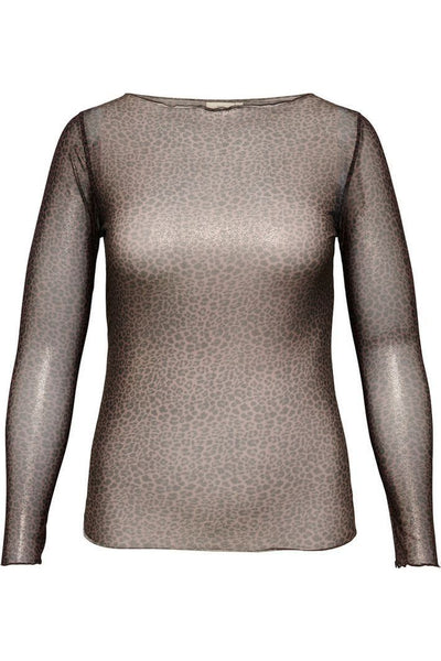 CARVICKY Mesh Leopard Glimmer Brun/Guld