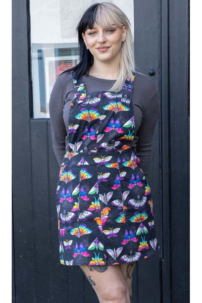 Pinafore Dress Pride Moths Multifarvet