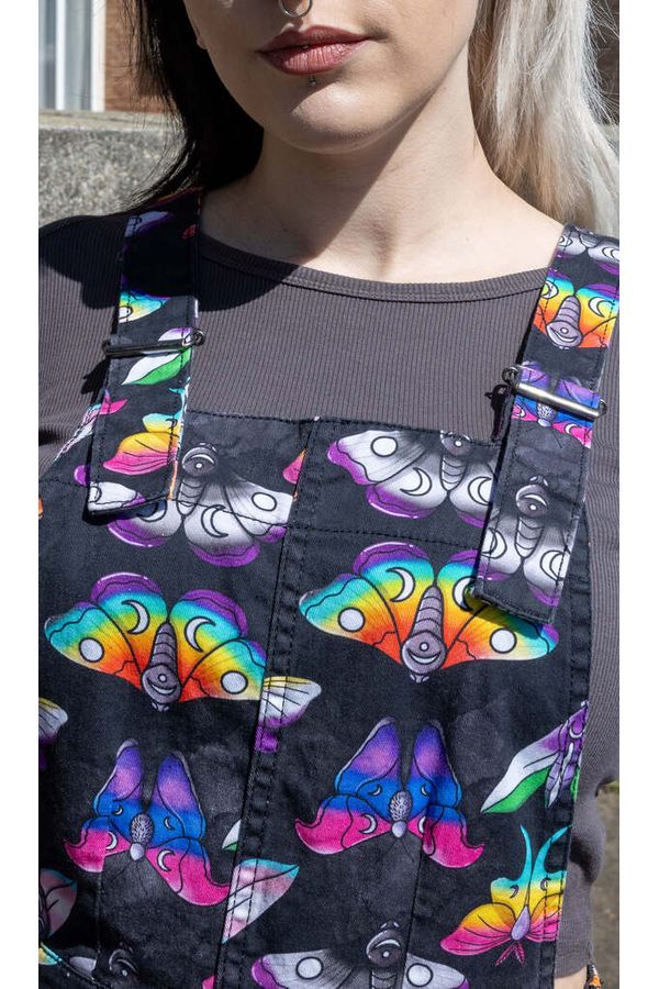 Pinafore Dress Pride Moths Multifarvet